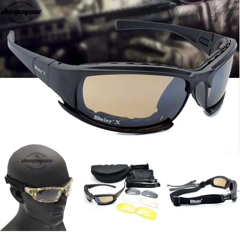 Gaming Glasses Uv - Margarida óculos tático óculos de sol