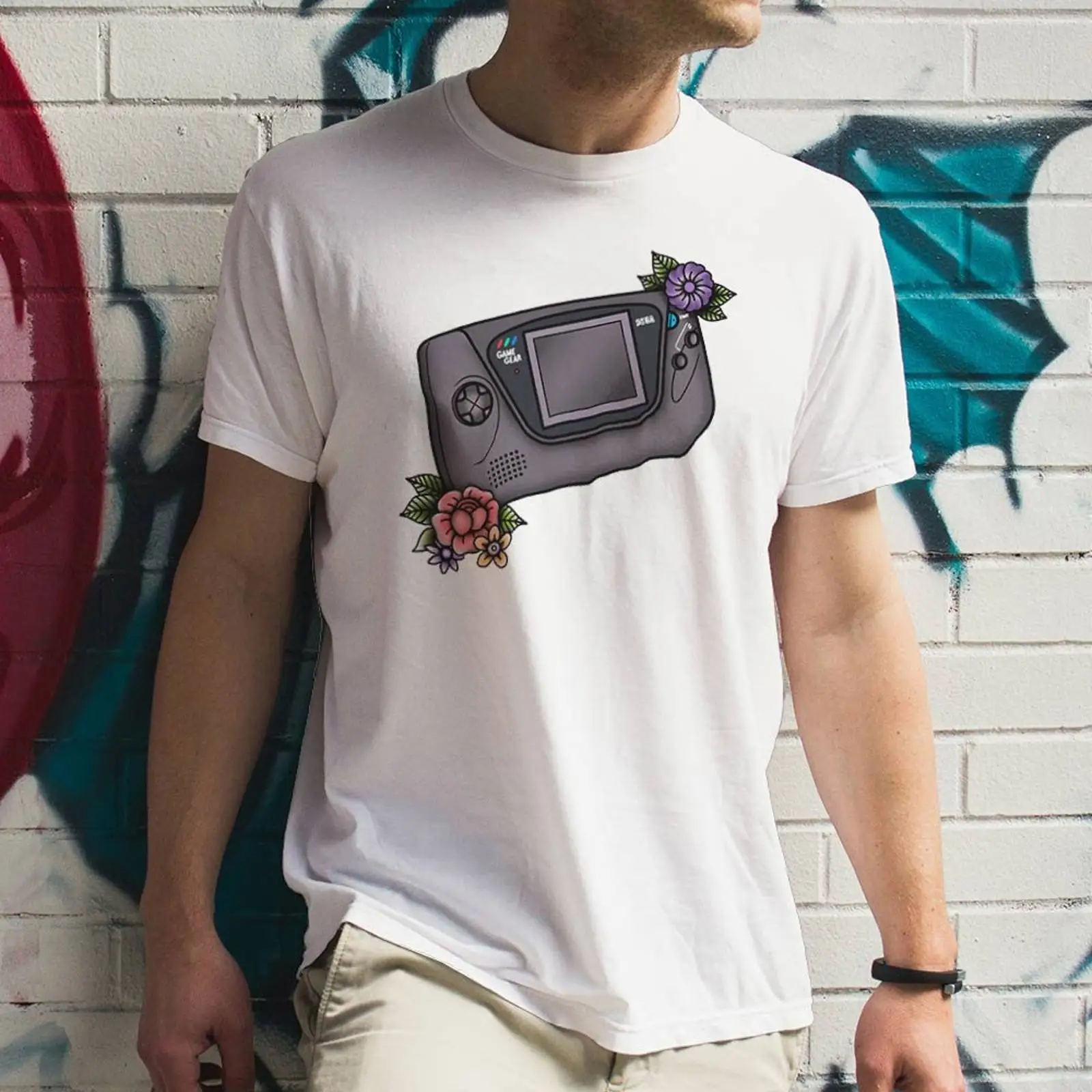Gaming Console Old - Camiseta Game Gear Retrô: Console Clássico