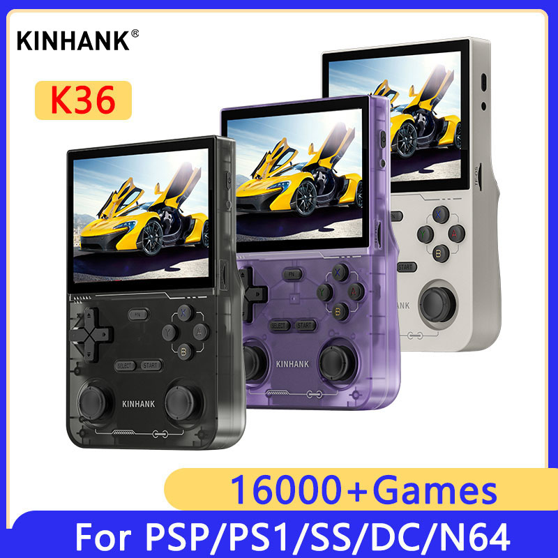 Gaming Console Emulator - KINHANK K36 Retro Console de videogame