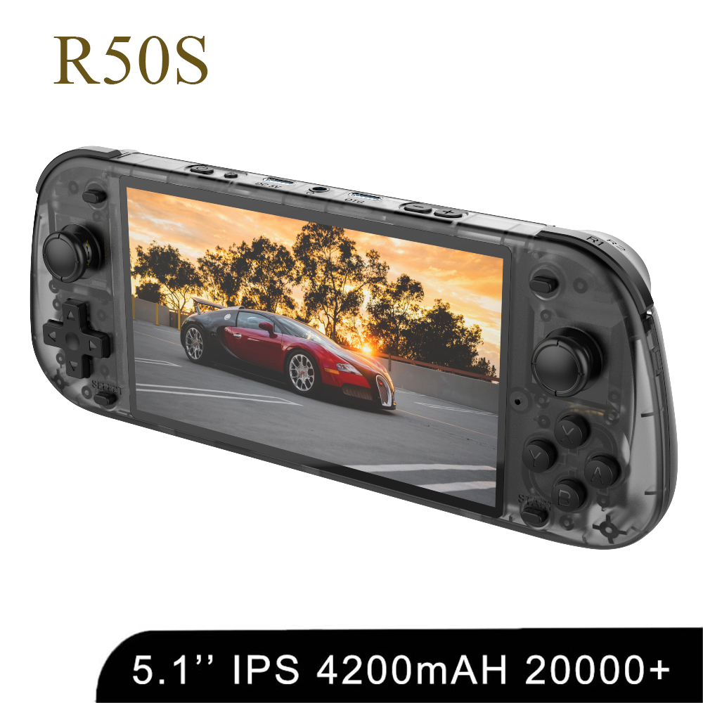 Gaming Console Emulator - 5.1 polegada novo r50s retro handheld