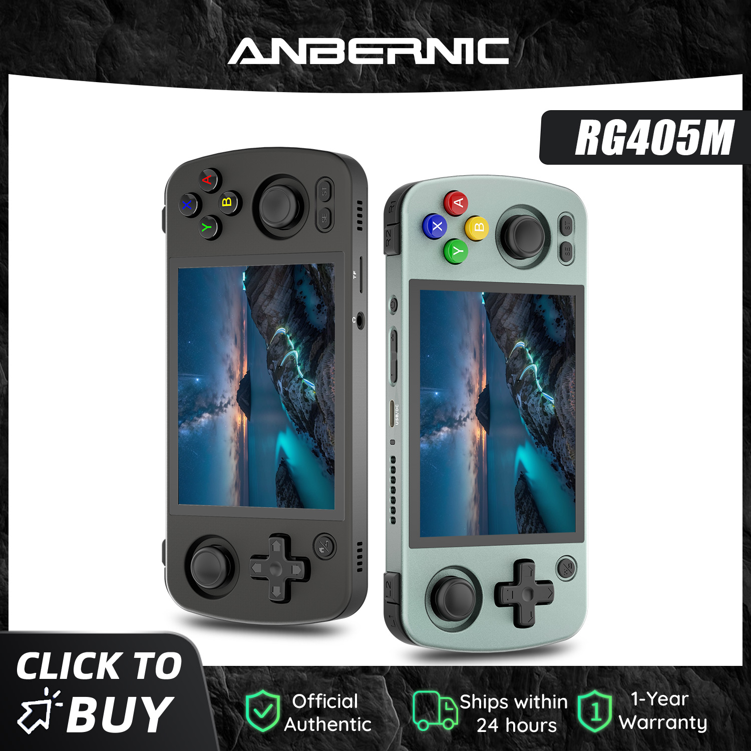Gaming Console Old - Console de Jogos Portátil Anbernic RG405M