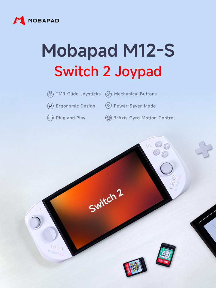 Controle de Jogo MOBAPAD M12 S - Gaming Console Nintendo Switch 2 avaliação e preço
