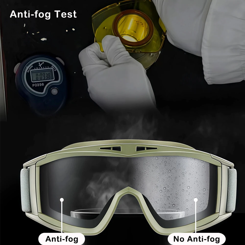 Óculos Táticos com 3 Lentes Re - Gaming Glasses Uv avaliação e preço