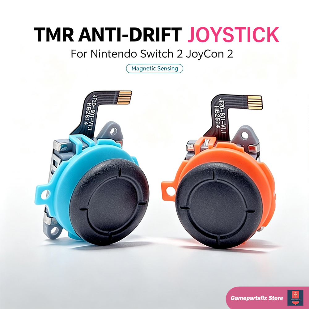 Joystick TMR Azul Laranja para - Gaming Console Nintendo Switch 2 avaliação e preço