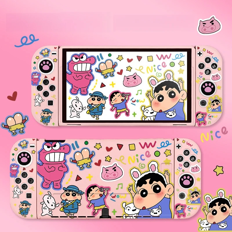 Capa Protetora Kawaii Cartoon  - Gaming Console Nintendo Switch Oled Model avaliação e preço