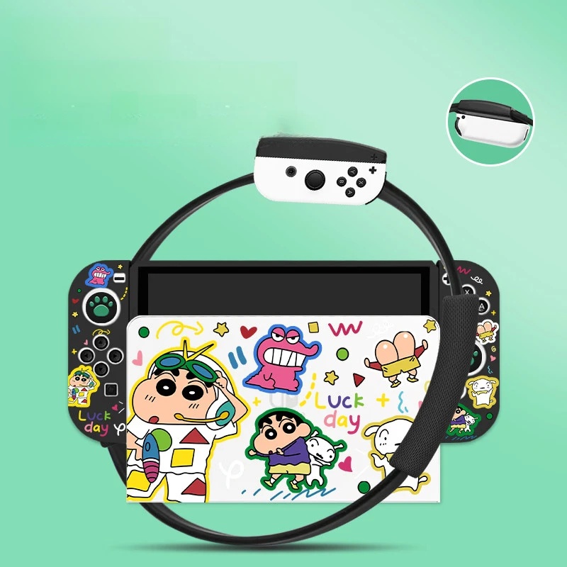Capa Protetora Kawaii Cartoon  - Gaming Console Nintendo Switch Oled Model avaliação e preço