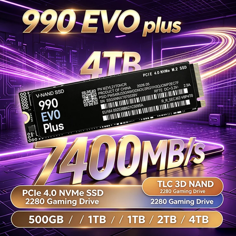 Novo SSD NVMe 990 EVO Plus M.2 - Gaming Console Evo avaliação e preço