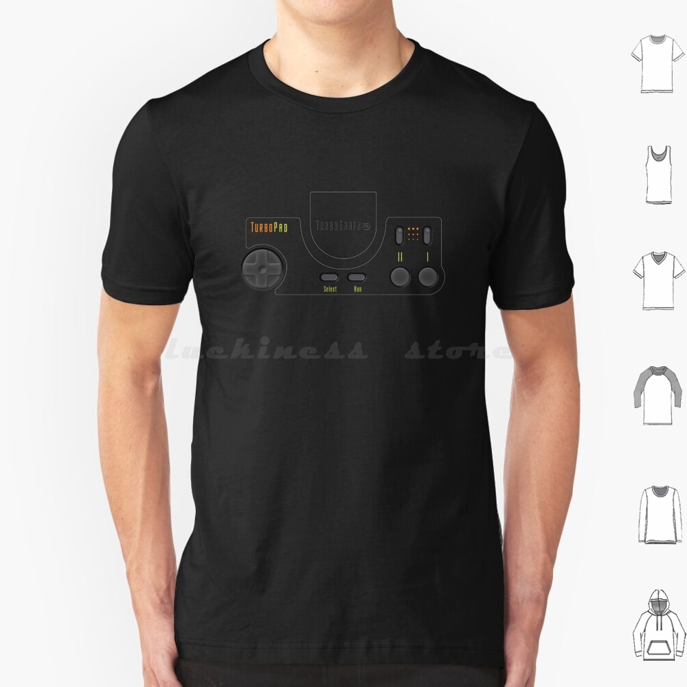 Turbo pad t camisa de algodão  - Gaming Console In 90S avaliação e preço
