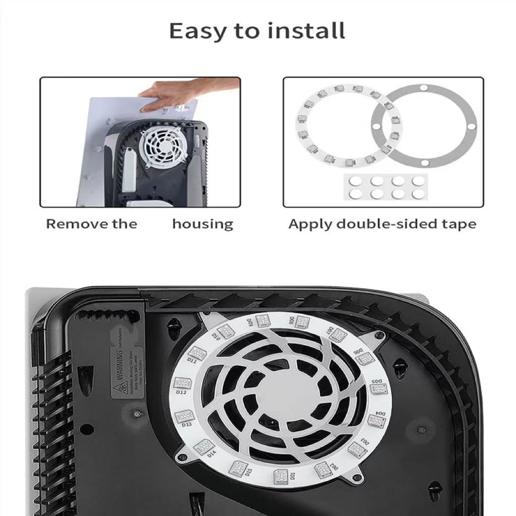 Fita de Luz LED RGB para Conso - Gaming Console Setup avaliação e preço