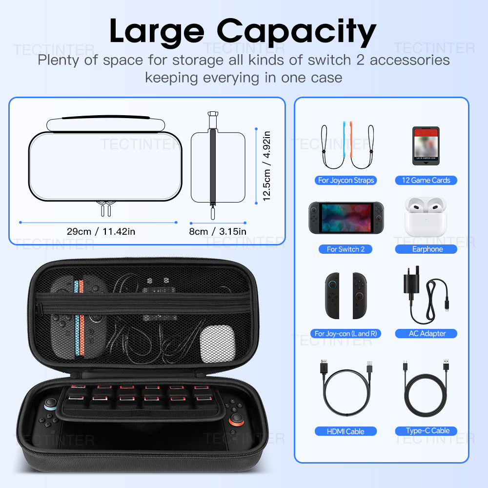Grande saco de armazenamento p - Gaming Console Nintendo Switch 2 avaliação e preço