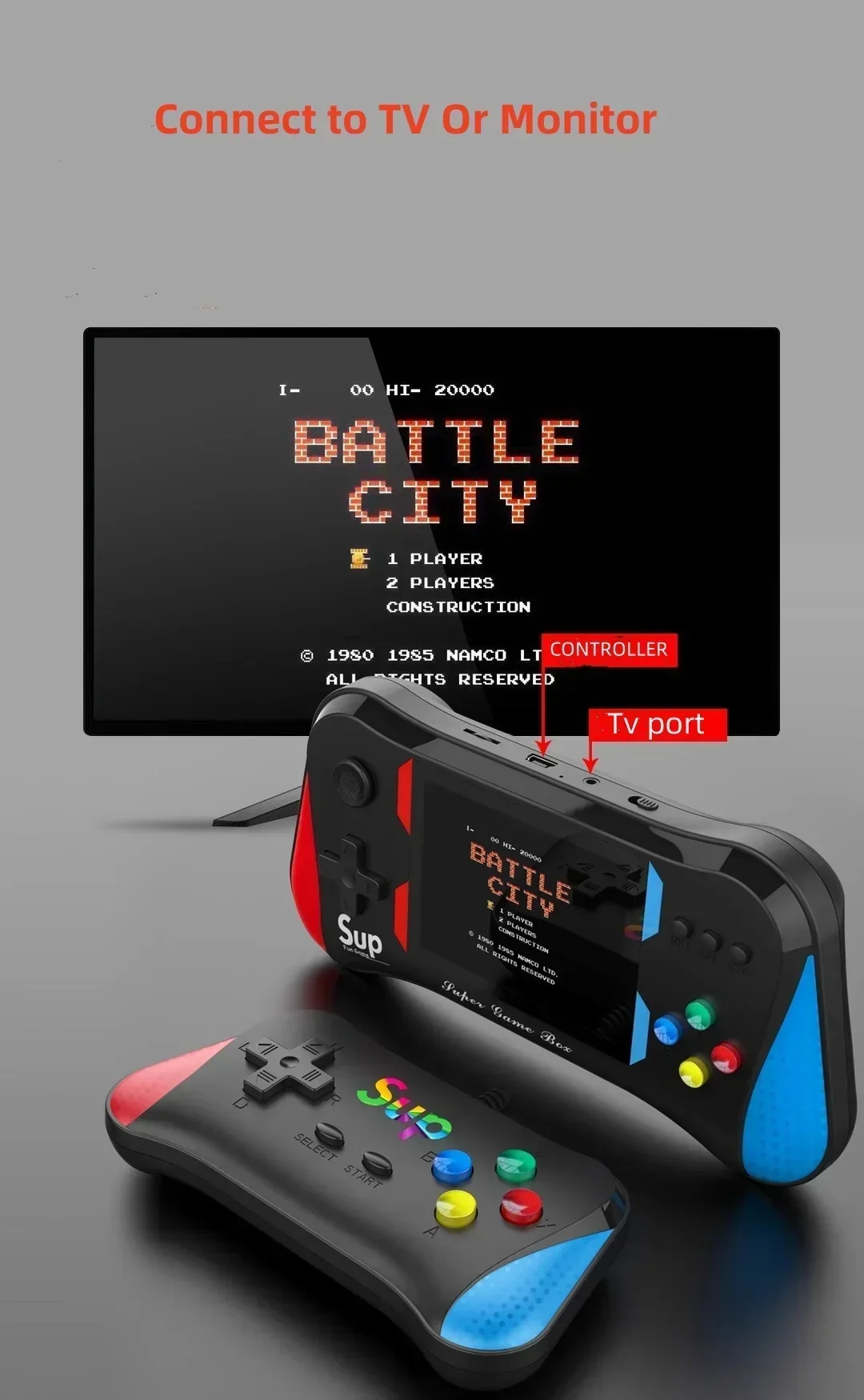 Console de jogo infantil palma - Gaming Console Old avaliação e preço