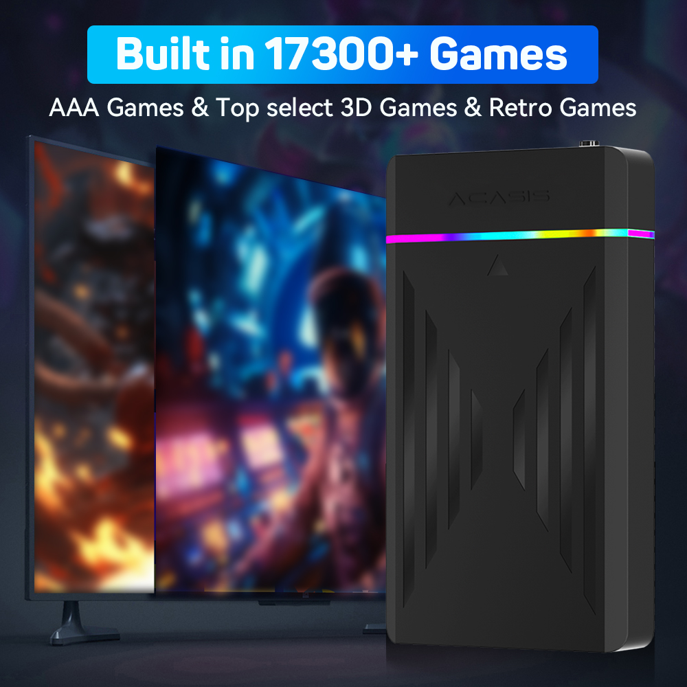 3TB portátil Gaming HDD Launch - Gaming Console Emulator avaliação e preço